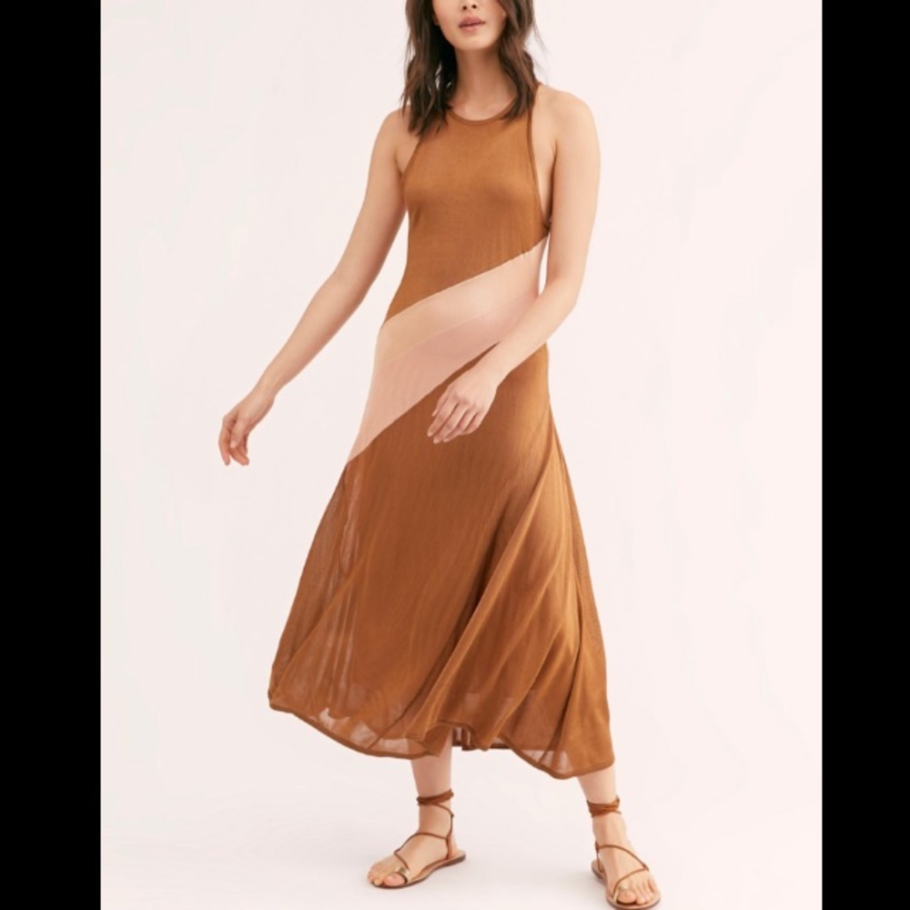Free People Knit Midi Dress